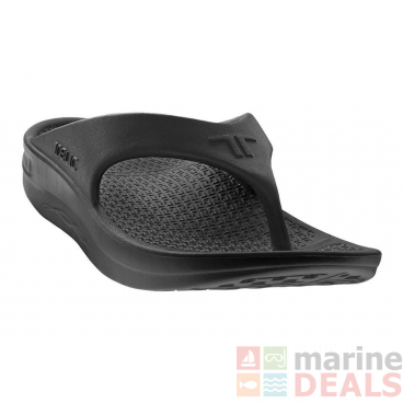 Telic Energy Supportive Recovery Jandals Midnight Black