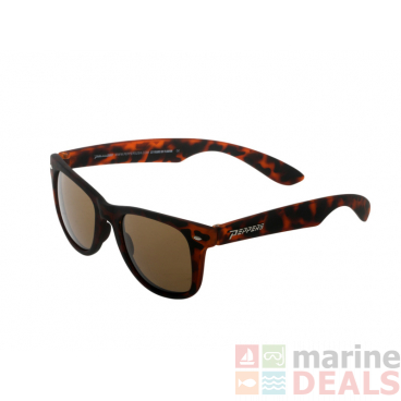 Pepper's Seaside Polarised Sunglasses Rubberised Matte Tortoise