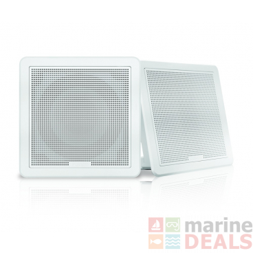 Fusion FM-F65SW Flush Mount Marine Speakers 6.5in 120W White
