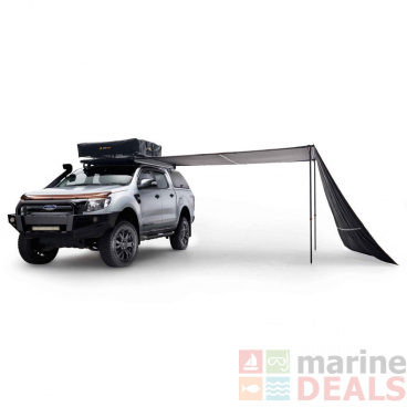 OZtrail BlockOut Awning Front Wall 2m