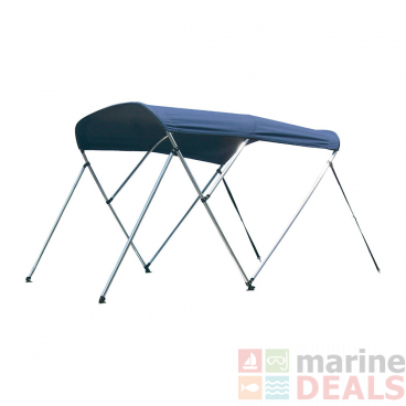 BLA 4 Bow Bimini Top Navy 1.5-1.7 x 1.3m