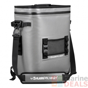 Brass Monkey Soft Cooler Backpack 21L Dark Grey