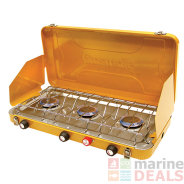 Gasmate 3 Burner Deluxe LPG Stove