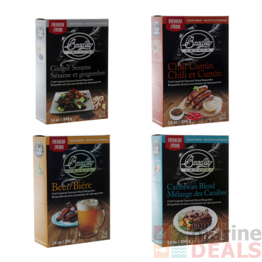 Bradley Smoker Premium Flavoured Bisquettes 24 Pack