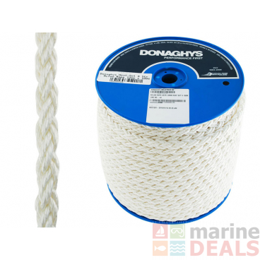 Donaghys 8 Plait Nylon Rope for Anchor Winches 100m
