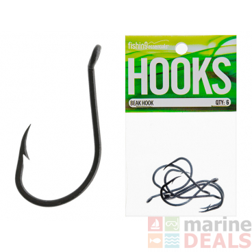 Fishing Essentials Beak Hooks 3/0 Qty 6