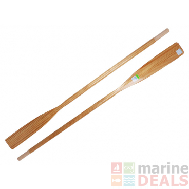 NZ Pine Varnished Wooden Oars Pair