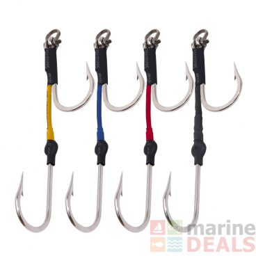 Nacsan Stainless Stiffy Twin Game Hook Rig
