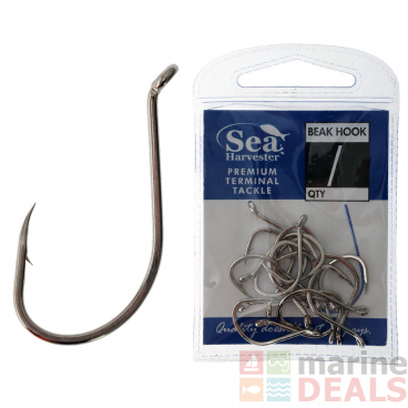 Sea Harvester Nickel Beak Hooks Bulk Pack