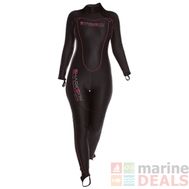 Sharkskin Chillproof Womens Thermal Suit Rear Zip