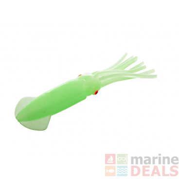 ManTackle Lumo Squid Green Glow 15cm