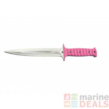 Ridgeline Grunt Pig Sticker Knife Double Edge 24cm Candy Pink