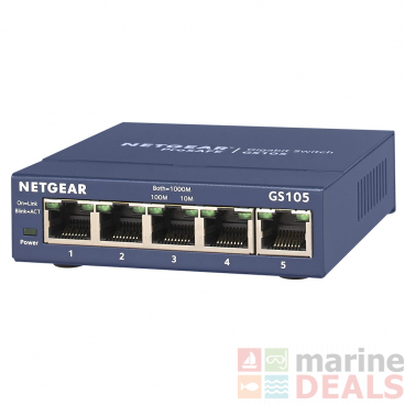NETGEAR GS105 ProSafe 5-Port Gigabit Ethernet Unmanaged Switch