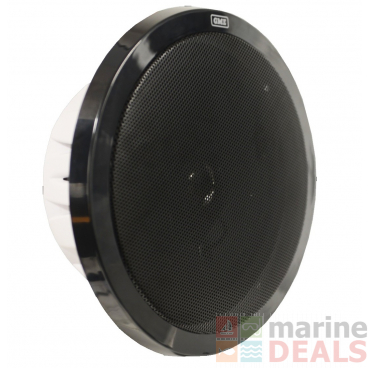 GME GS620 Flush Mount Marine Speakers 7in 140W Black Qty 2