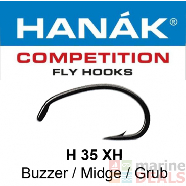 HANAK Competition H35XH Barbed Hooks