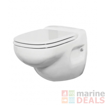 VETUS Wall Mounted Electric Marine Toilet 230 VAC