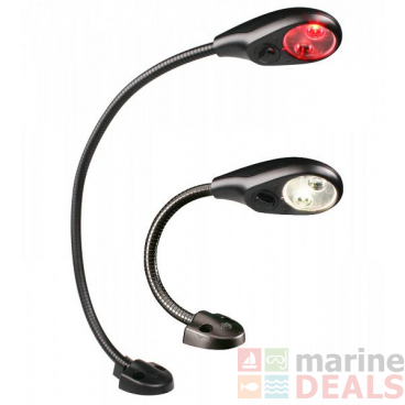Hella Marine LED Flexi Chart Table Lamp Dual White/Red