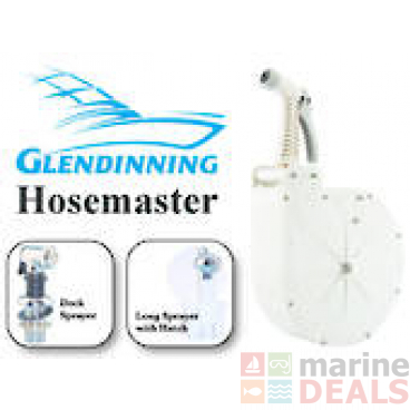 Glendinning Hosemaster HM-S 20in With Side & Edge Mount Hose & Gun