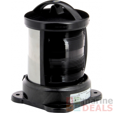 VETUS Stern Light Base Mounting with Black Coloured Housing Bulb Excl