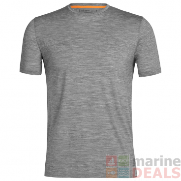 Icebreaker Merino Hybrid Sphere II Mens T-Shirt Grey