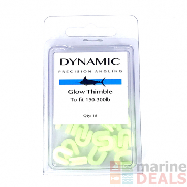 Precision Angling Glow-in-the-Dark Thimble Qty 15