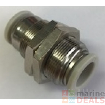 Bulkhead Pipe Connector 12mm