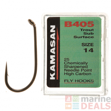 Kamasan B405 Trout Subsurface Fly Tying Hooks