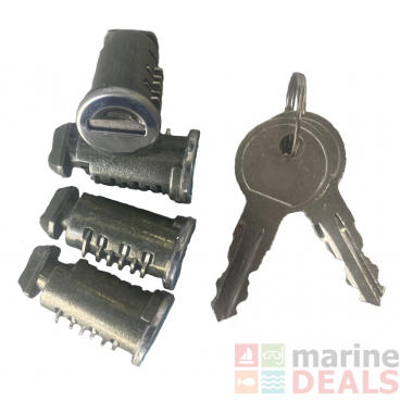 Prorack NR070 Replacement Bar Barrel Locks with Keys