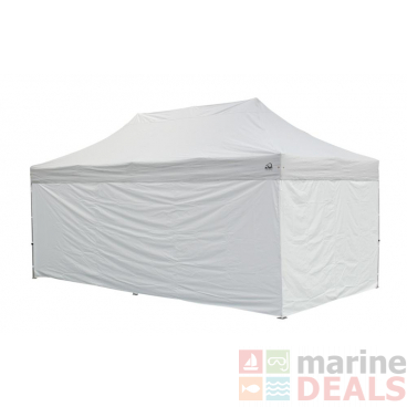 Kiwi Camping Side Curtains for 6x3 Shelter White