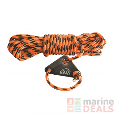 Kiwi Camping Tent Rope with Alloy Tri-Tensioners 4mm Qty 4
