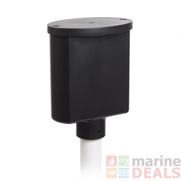 Seaview LTBBOX Universal Box Top for All-Round/Masthead/Stern Lights Black