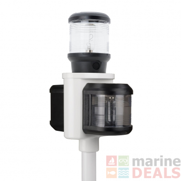 Seaview LTBBOXW White Universal Box Top for All-Round/Masthead/Stern Lights