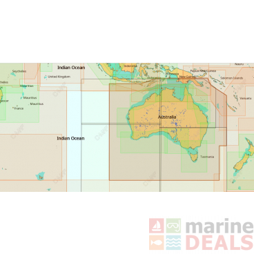 C-MAP Max AU-M005 Chart Australia Australia Megawide