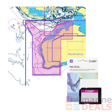 C-MAP Reveal Chart Card Darwin to Esperance SD/MSD