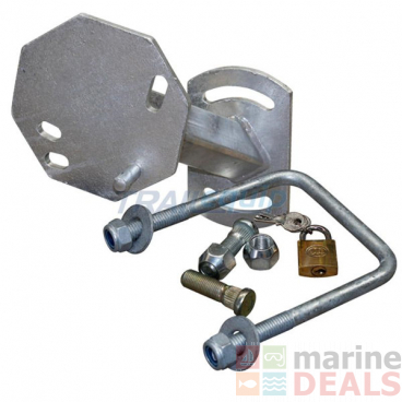 Trailparts Spare Wheel Carrier for 50-100mm RHS