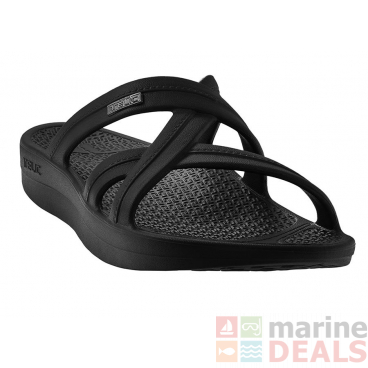 Telic Mallory Comfort Sandals Midnight Black