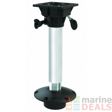 Oceansouth Waverider Socket Boat Seat Pedestal - Flat Base 520mm - 650mm