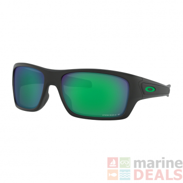 Oakley Turbine Matte Black PRIZM Jade Polarised Sunglasses