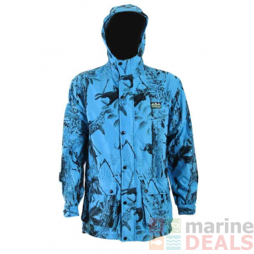 Ridgeline Mens Mallard Jacket Blue Camo XS