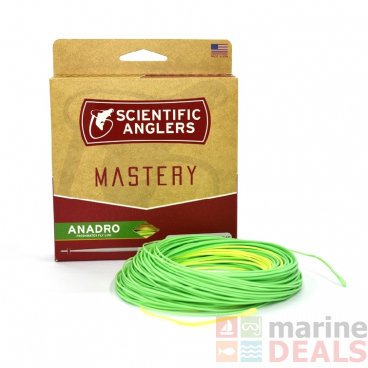 Scientific Anglers Mastery Anadro/Nymph Floating Fly Line Green/Yellow