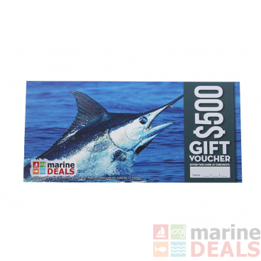 Marine Deals $500 Gift Voucher with Sleeve - That's a Keeper
