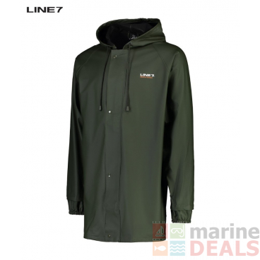 Line 7 Station Waterproof Mens Jacket Green