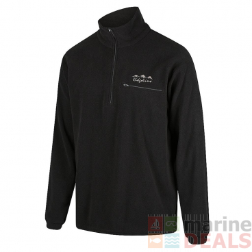 Ridgeline AU Micro Long Sleeve Zip Shirt Black