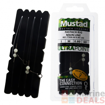 Mustad Fastach Main Line Dropper Rig 60lb