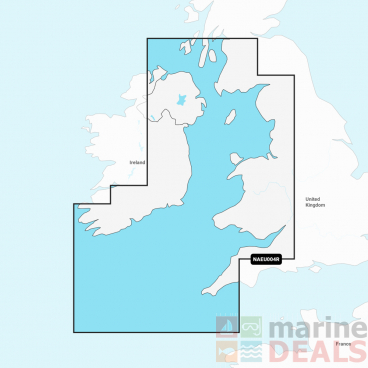 Navionics Plus Chart Card Irish Sea