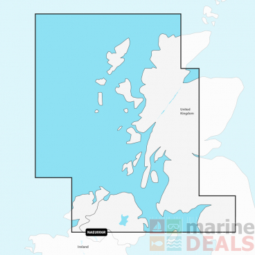 Navionics Plus Chart Card Scotland West Coast