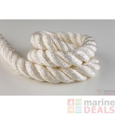 Donaghys 3-Strand Hawser Laid Polyester Rope 10mm x 125m