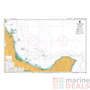 NZ 54 Cuvier Island to East Cape Chart