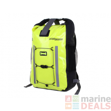 OverBoard Pro-Vis Waterproof Backpack 30L Hi-Vis Yellow