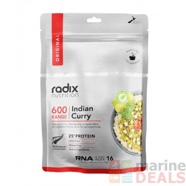 Radix Original Plant-Based Meal V8 Indian Curry 600kcal